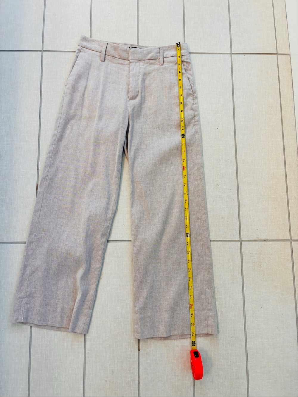 Set of 2 Banana Republic Beige Trousers size 0 - Picture 16 of 16